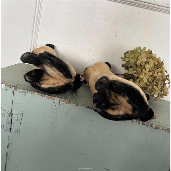 Vintage Dakin Siamese Cat Mohair Plush Blue Eyes Fishing Wire Whiskers PAIR - Picture 6 of 8